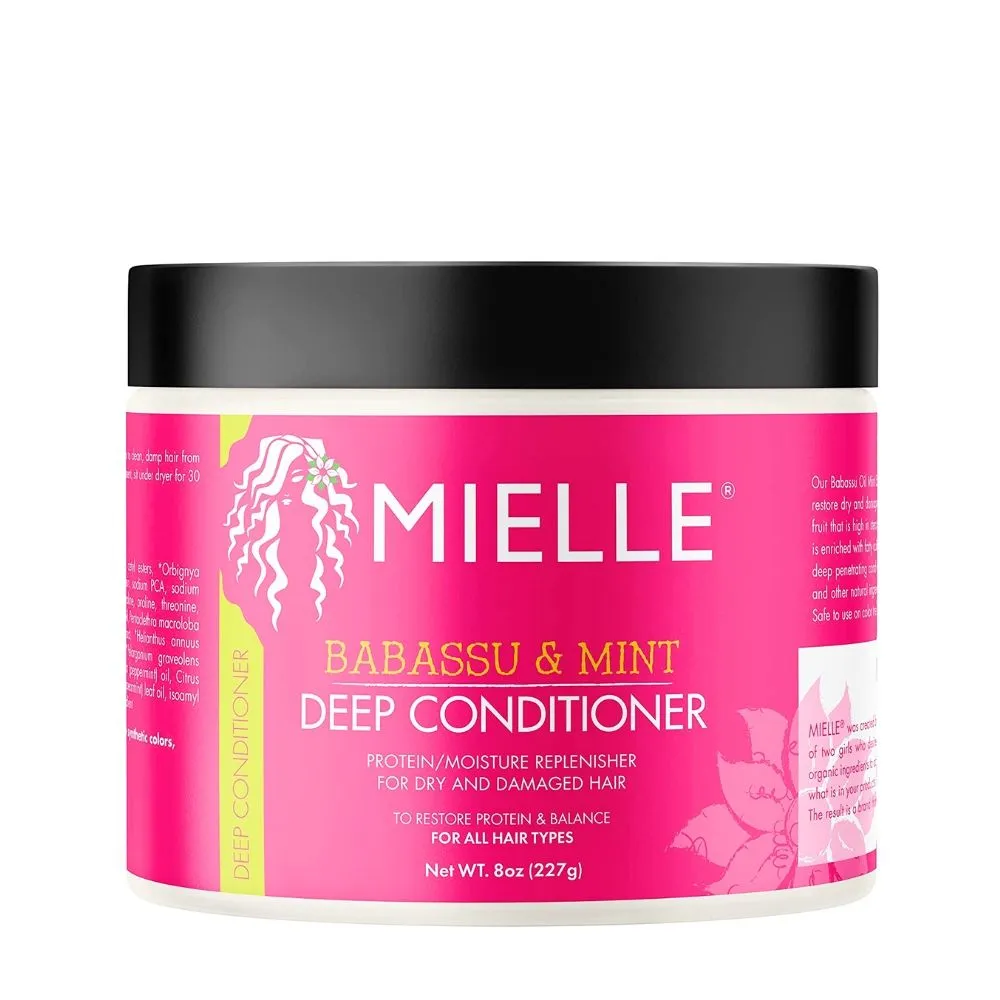 Mielle Organics Babassu Oil and Mint Deep Acondicionador 227g - Imagen 1
